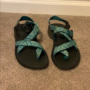 Teal one strap Chacos